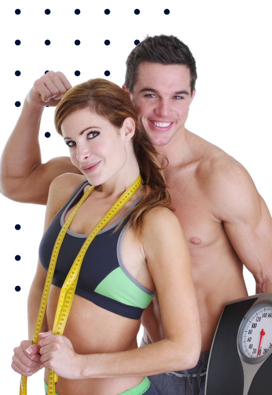Personnes en pleine forme et heureuses après avoir atteint leur poids idéal par hypnose minceur